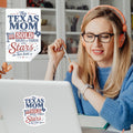 Texas Mom Sold Signs and Stars 4-inch waterproof vinyl sticker — The Real Estate Pro Shop